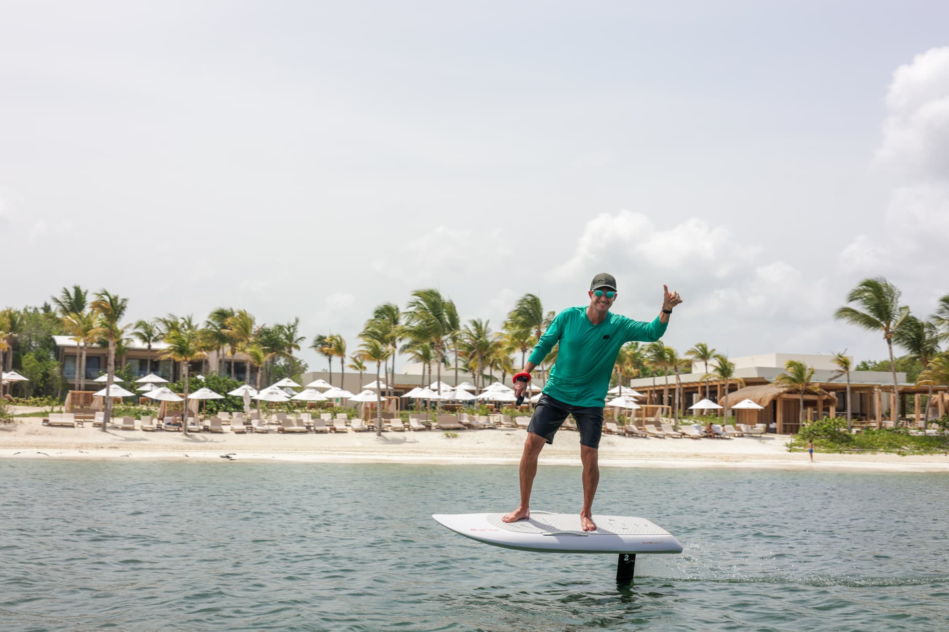 Your first flight, in Mayakoba.